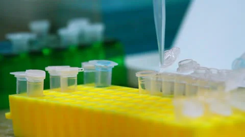 Biological laboratory 库存影片 22675452