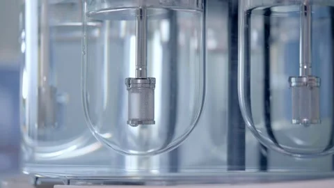 Biological Laboratory, Pharmaceutical Research Experimental Analytical. Stock Footage 302879344