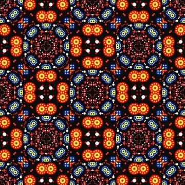 Biological like seamless pattern Stock Illustration