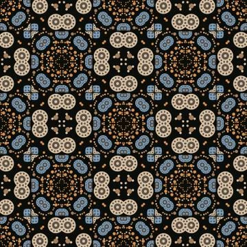 Biological like seamless pattern Stock Illustration