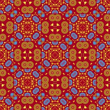 Biological like seamless pattern Stock Illustration