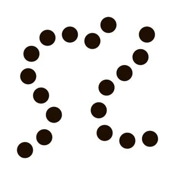 Biology Element Bacteria Vector Icon Stock Illustration