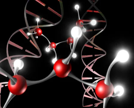 Biology helix elements loop 库存影片 35507006