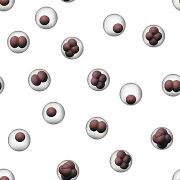 Biology human cells. Stock Illustration