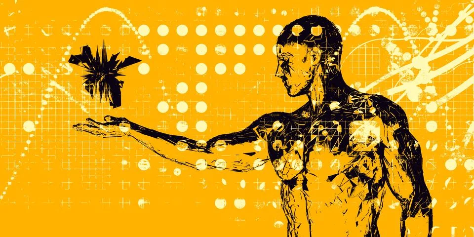 Biomedical Computing and AI Powered Data Science イラスト素材