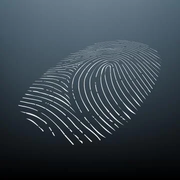Biometric data. Stock illustration. Stock Illustration