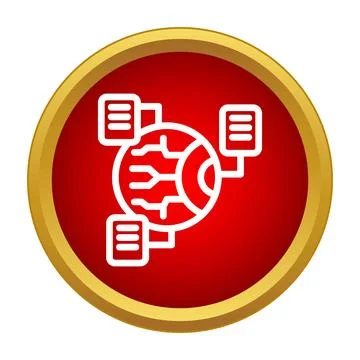 Biometric eye scanning for data identification and security 库存插图