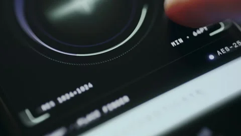 Biometric face scanning system verifying user identity for authentication Stock Footage 335455592
