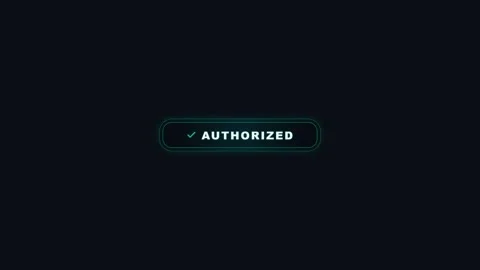 Biometric Fingerprint Scan Authorization Technology Verified Access Stock Footage 332695085