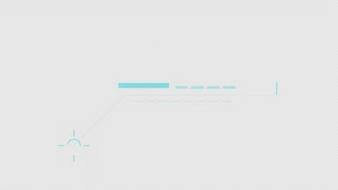 Biometric Global HUD Tactical Target Call-Out: Monitoring Hub : 4K Alpha Stock Footage 332944708