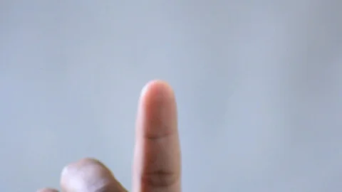 Biometric identification concept with fingerprints Stock Footage 103466102
