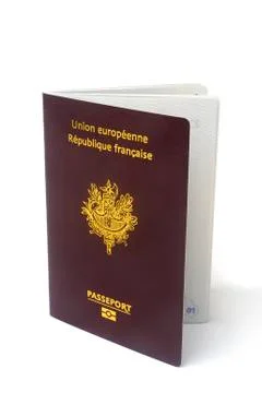 Biometric passport Stock Photos