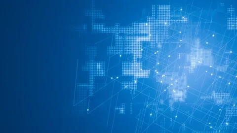 Biometrics. Ay. Artificial intelligence concept. Cryptographic background. Stock Footage 262784484