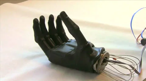 Bionic Hand 3 Stock Footage 26101588