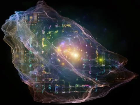 Bionic Particle Stockillustratie