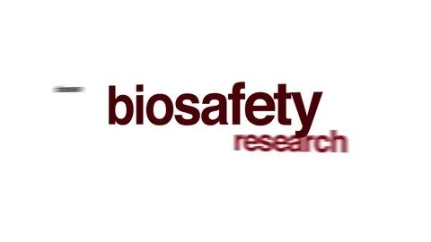 Biosafety animated word cloud. | Stock Video | Pond5