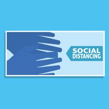 Biosafety protocols poster Stock Illustration