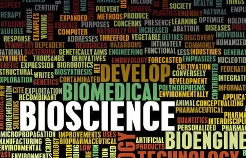 Bioscience Illustrazione stock