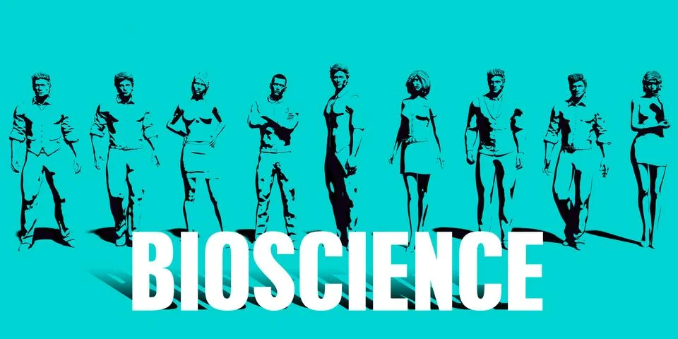 Bioscience Illustrazione stock
