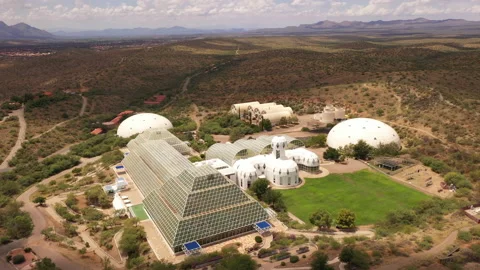Biosphere 2, self-sustaining ecosystem, ... | Stock Video | Pond5