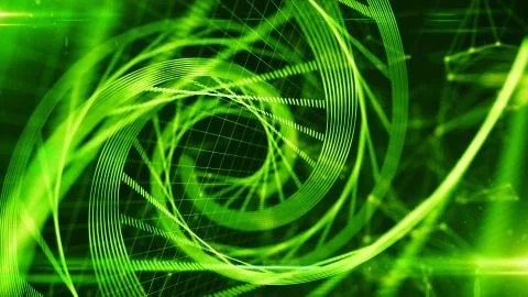 Biotech genetics and DNA modification chemistry of organic molecules graphic Stockillustratie