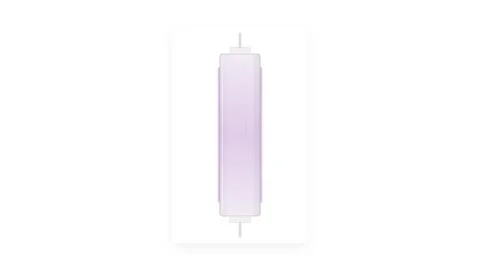 Biotech Magnetic Bead Cell Separation Column with Purple Liquid Flow and Ir.. Видео 346006939