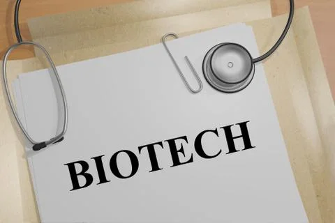 BIOTECH - technological concept イラスト素材