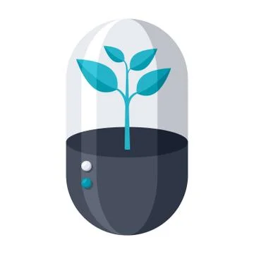 Biotechnology Vector Icon Stock Illustration