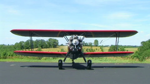 Biplane 動画素材 139881