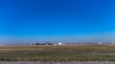 Biplane at low altitude Stock Footage 85827667