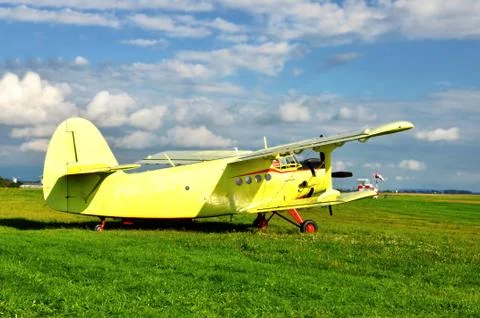 Biplane Stock Photos