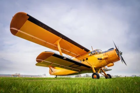 Biplane 写真素材