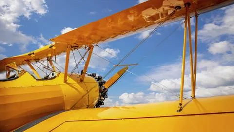 Biplane 스톡 사진