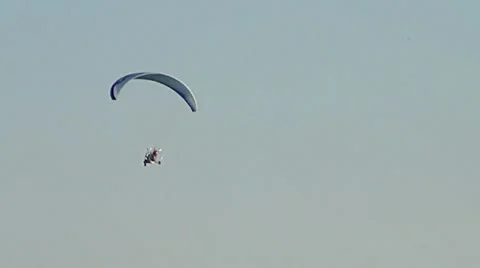 Biplane in the sky Video stock 12534408