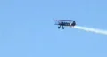 Biplane Trails Smoke 02 HD Footage