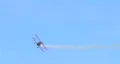 Biplane Trails Smoke HD Footage
