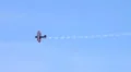 Biplane Trails Smoke HD Footage