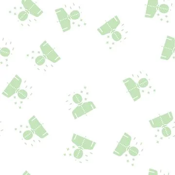Bipolar disorder glyph seamless pattern Stockillustratie