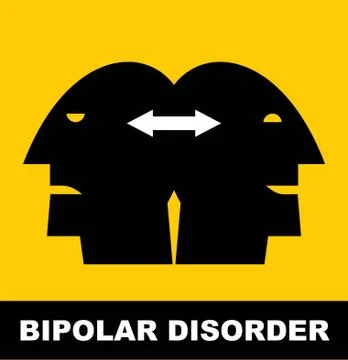 Bipolar Disorder Stock Illustration