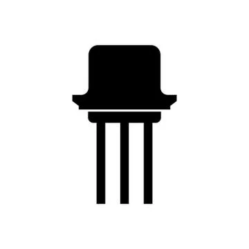 Bipolar junction transistor Illustrazione stock