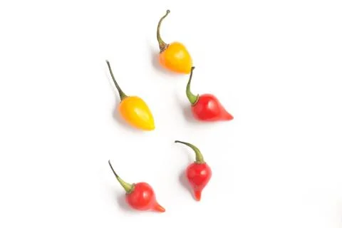 Biquinho Pepper close-up Stock Photos