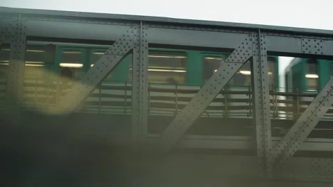 Bir Hakeim bridge Stock Footage 340202728