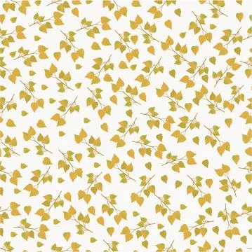 Birch branches seamless pattern Stock Illustration