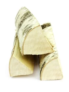 Birch  firewoods Stock Photos
