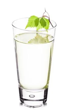 Birch sap Stock Photos