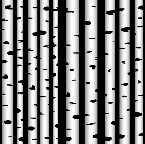 Birch theme Stock Illustration