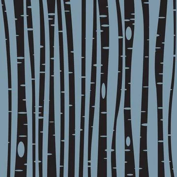 Birch three for you design Stock Illustration