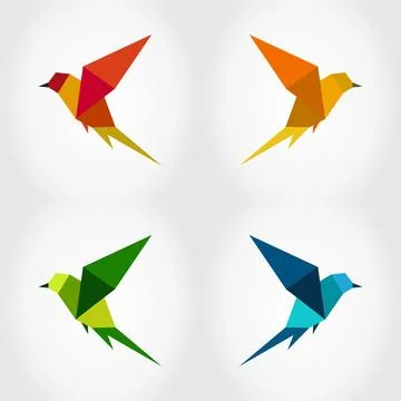 Bird abstraction3 Stock Photos