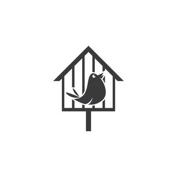 Bird cage illustration Illustration