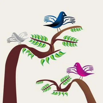 Bird concept Stock Illustration